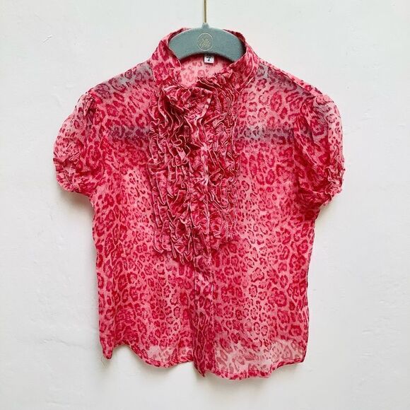 VERDE & MELA ANIMAL PRINT MATCHING SET 4 SILK Cashmere - Picture 3 of 9